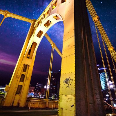 Roberto Clemente Bridge Photoshop Pittsburgh